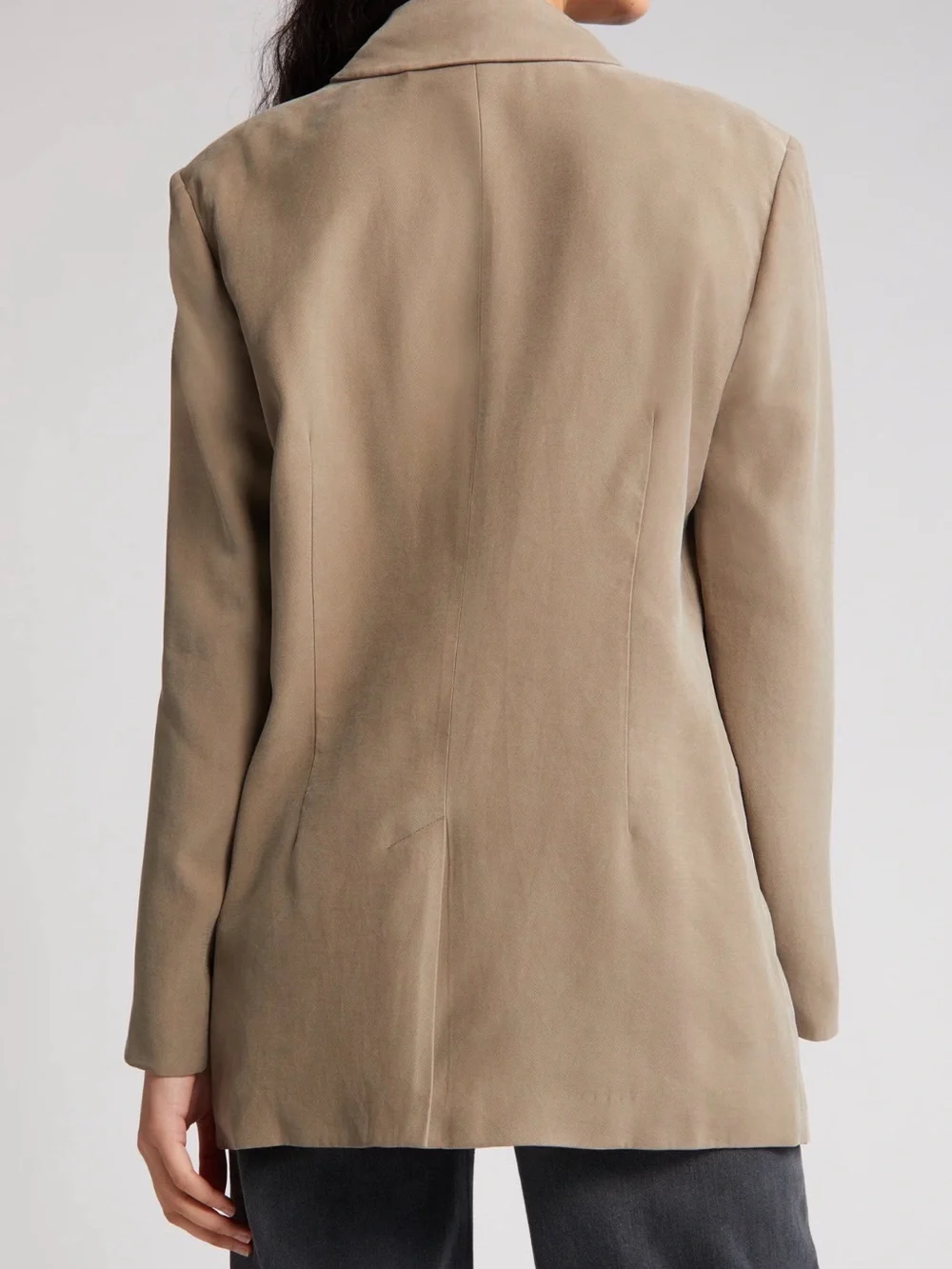 Open Edit Brown Walnut Blazer - Picture 2 of 10